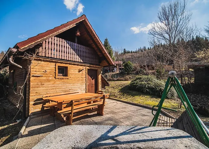 Chalet Wooden Zurej With Hot Tub *